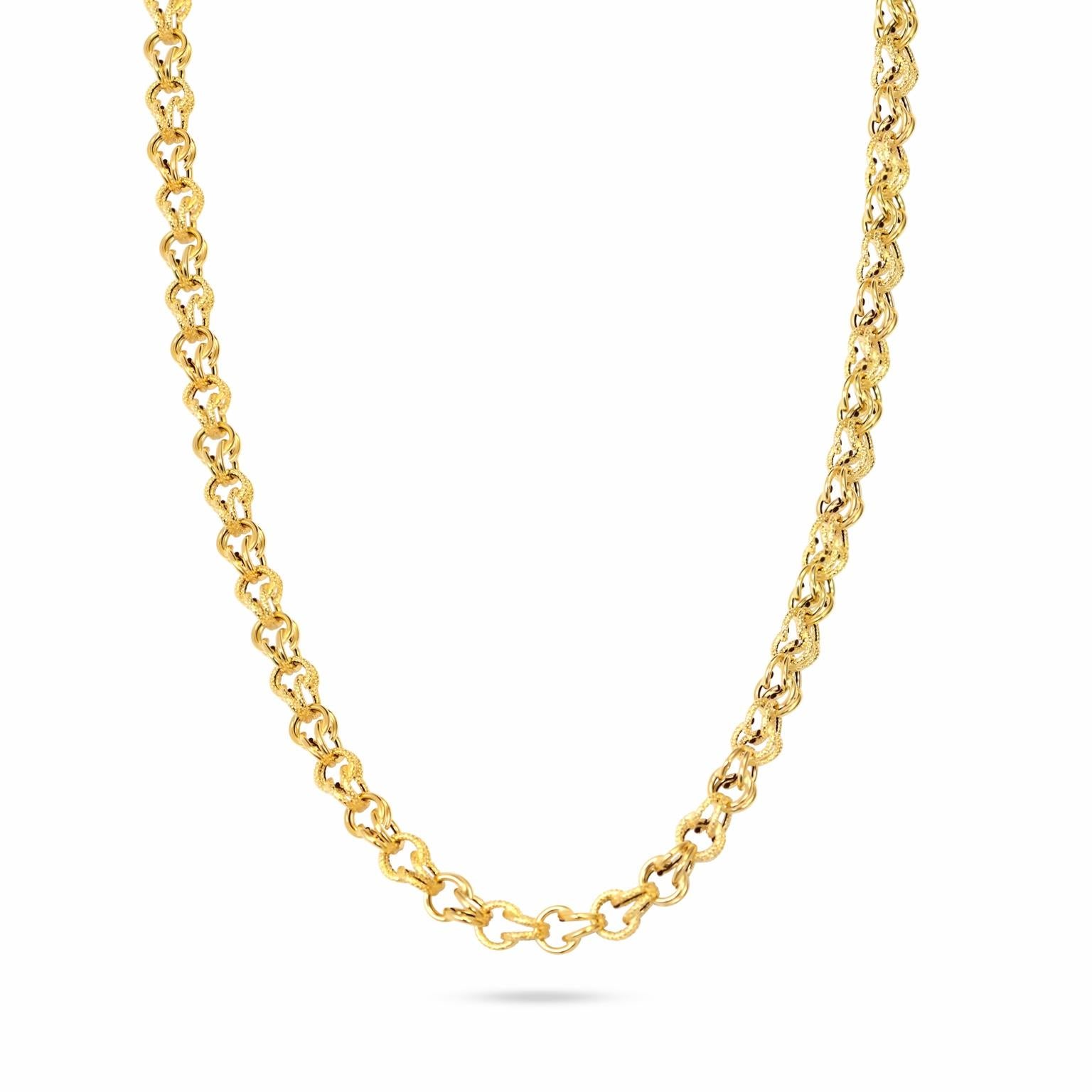 CHAINE GROS SIROP - OR 18 CARATS